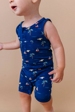 Load image into Gallery viewer, Sleeveless Romper - Sailor