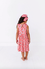 Load image into Gallery viewer, Harper Bow Tie Tank Dress - Cherry On Top