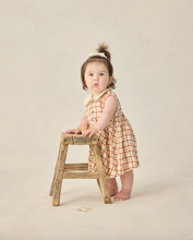 Load image into Gallery viewer, Collared Babydoll Dress - Cherry Check