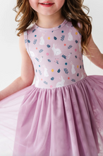 Load image into Gallery viewer, Kids Bamboo + Tulle Dress - Belle Bunny
