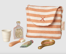 Load image into Gallery viewer, Toothbrush Set In Bag, Mouse - Coral Stripe