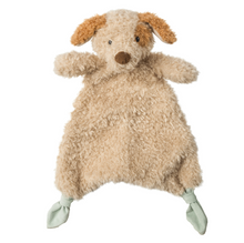 Load image into Gallery viewer, Plush dog toy with brown and beige fur on a white background