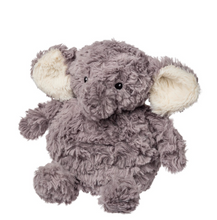 Load image into Gallery viewer, Plush elephant toy with a soft texture on a white background