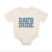 Load image into Gallery viewer, Dad's Dude Patch Short Sleeve Romper