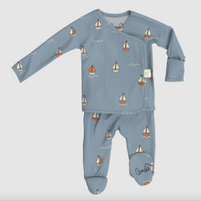 Load image into Gallery viewer, Footie - Ahoy Baby