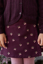 Load image into Gallery viewer, Beatrice Skirt - Cherry Fig