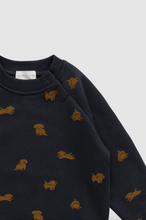 Load image into Gallery viewer, Organic Cotton Flynn Sweatshirt - Playful Milo Captain