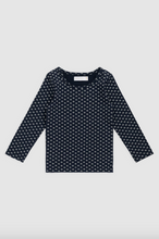 Load image into Gallery viewer, Organic Cotton Long Sleeve Top - Lisa Petite Indigo