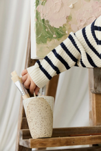 Load image into Gallery viewer, Lawrence Knit Jumper - Lawrence Stripe Cloud/Eclipse
