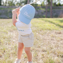 Load image into Gallery viewer, Little/Big Brother Baseball Hat Blue