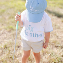 Load image into Gallery viewer, Little/Big Brother Baseball Hat Blue