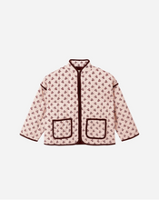 Load image into Gallery viewer, Quilted Jacket Blush Fleur