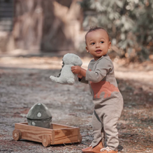 Load image into Gallery viewer, Dinosaur & Egg Plush Toy - Sage