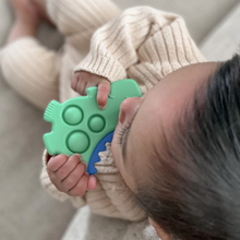 Load image into Gallery viewer, Itzy Pop Sensory Popper Toy Dino