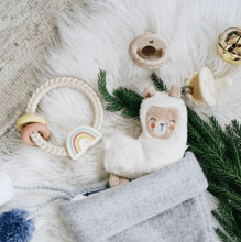 Load image into Gallery viewer, Sweetie Soother Pacifier Set 2 Pack Toast + Buttercream Braids