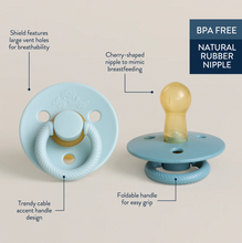 Load image into Gallery viewer, Itzy Soother Natural Rubber Paci Sets Harbor + Toast