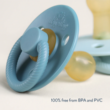 Load image into Gallery viewer, Itzy Soother Natural Rubber Paci Sets Harbor + Toast