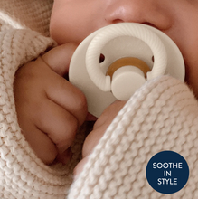 Load image into Gallery viewer, Itzy Soother Natural Rubber Paci Sets Coconut + Toast