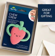 Load image into Gallery viewer, Strawberry Chew Crew Teether