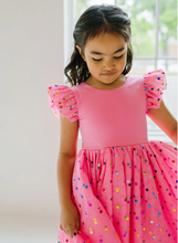 Load image into Gallery viewer, Olivia Dress In Pink Confetti
