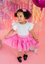 Load image into Gallery viewer, Confetti Tulle Skirt In Pink