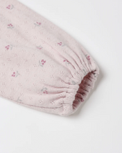 Load image into Gallery viewer, Long Sleeve Ruffle V Dress - Lilac Ditsy