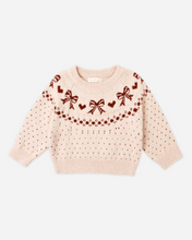 Load image into Gallery viewer, Fair Isle Sweater - Bows