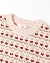 Load image into Gallery viewer, Shiloh Sweater - Ruby Hearts
