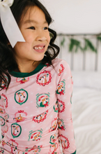 Load image into Gallery viewer, 2 Piece Bamboo Pajama In Reindeer