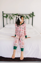 Load image into Gallery viewer, 2 Piece Bamboo Pajama In Reindeer