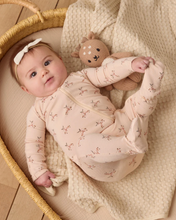 Load image into Gallery viewer, Bamboo Zip Footie - Reindeer