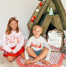 Load image into Gallery viewer, Dino Christmas Long Sleeve Shirt