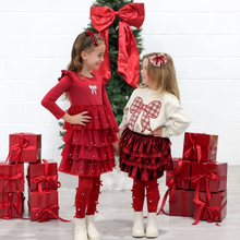 Load image into Gallery viewer, Christmas Plaid Layered Bow