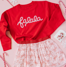 Load image into Gallery viewer, Candy Cane Bow Printed Tutu