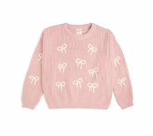 Load image into Gallery viewer, All Over Bows Knit Sweater