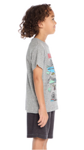 Load image into Gallery viewer, Brooklyn Streaky Grey Short Sleeve Shirt