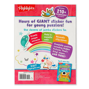 Giant Sticker Unicorn Fun