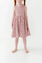 Load image into Gallery viewer, Sofia Dress In Ladybugs - Pocket Twirl Dress
