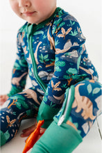 Load image into Gallery viewer, Baby Bamboo Pajamas - Bamboo Sleeper - Arlo Dinosaur
