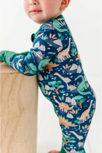 Load image into Gallery viewer, Baby Bamboo Pajamas - Bamboo Sleeper - Arlo Dinosaur