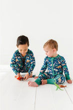 Load image into Gallery viewer, Baby Bamboo Pajamas - Bamboo Sleeper - Arlo Dinosaur
