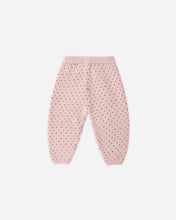 Load image into Gallery viewer, Knit Pant Brick Birds Eye