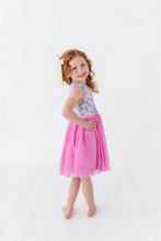 Load image into Gallery viewer, Kids Bamboo + Tulle Tutu Dress - Tank - Alma