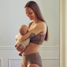 Load image into Gallery viewer, Triangle Nursing Bra - Walnut