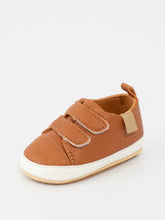 Load image into Gallery viewer, Double Strap Baby Shoe - Brown