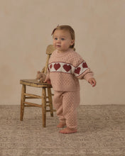 Load image into Gallery viewer, Knit Pant Brick Birds Eye
