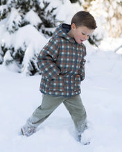 Load image into Gallery viewer, Lightweight Reversible Puffer Midnight Check