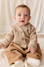 Load image into Gallery viewer, Easton Cardigan - Forest Acorns Cashew Marle