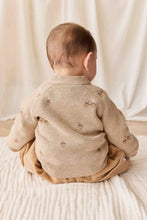 Load image into Gallery viewer, Easton Cardigan - Forest Acorns Cashew Marle