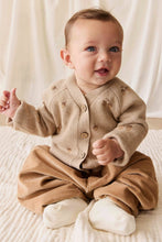 Load image into Gallery viewer, Easton Cardigan - Forest Acorns Cashew Marle